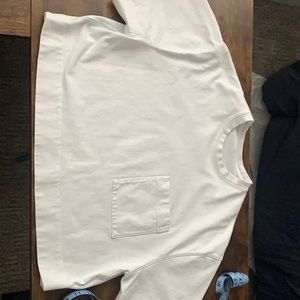 oversized Athleta tee